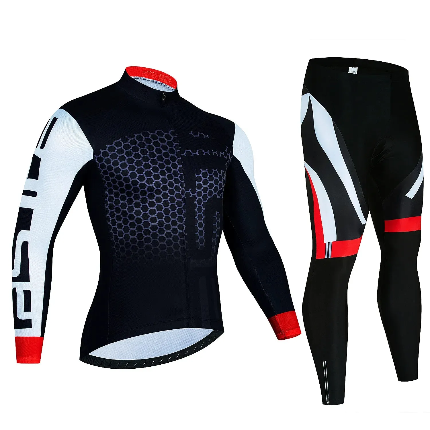 2024 Long Sleeve Cycling Jersey Set New Quick Step Mtb Bicycle Clothing Bicycle Maillot Ropa Ciclismo Mans Bike Clothes Cycling