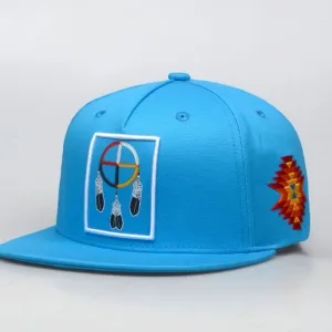 Baseball Cap - Embroidered Medicine Wheel Design