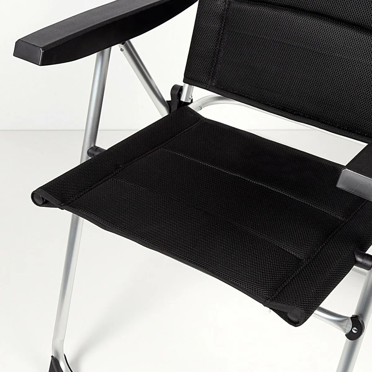 Beach Chair Aktive Deluxe Foldable Black 49 x 105 x 59 cm (2 Units)