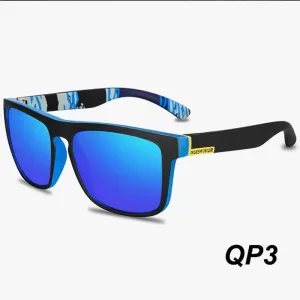 Blue Polarized Glasses Men Women Camping Hiking