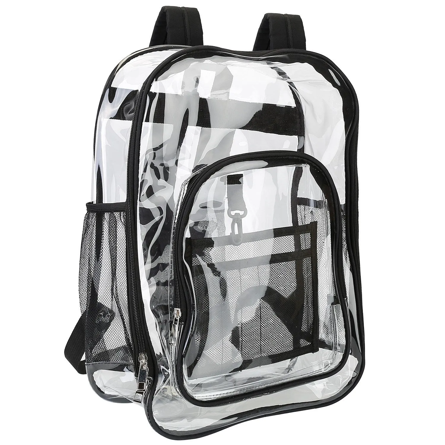 Book Bag Waterproof PVC Clear Backpack 5.3Gal with Reinforced Strap