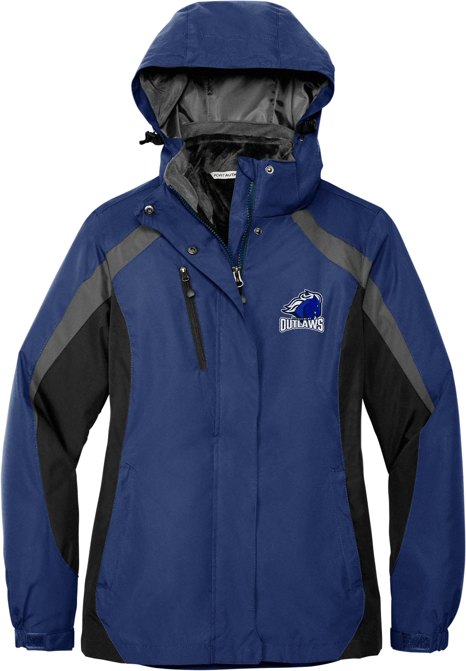 Brandywine Outlaws Ladies Colorblock 3-in-1 Jacket