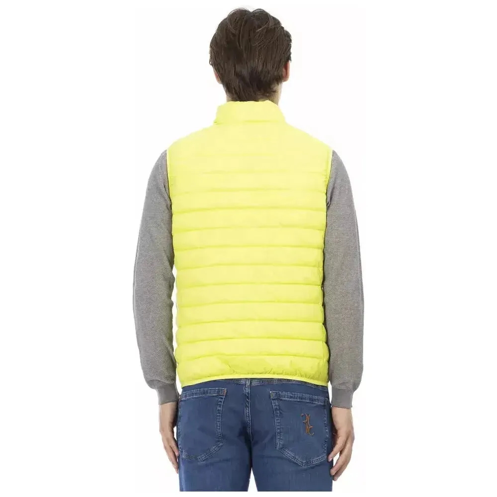 Ciesse Outdoor Yellow Polyester Men Sleeveless Jacket