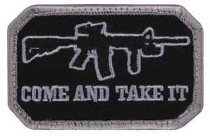 Come and Take It Morale Patch Black