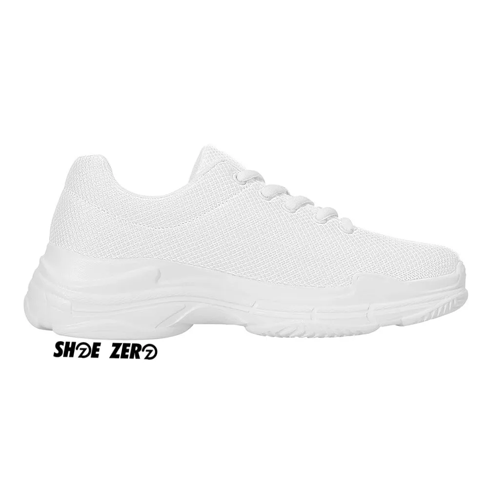 Customizable Chunky Sneakers (White)