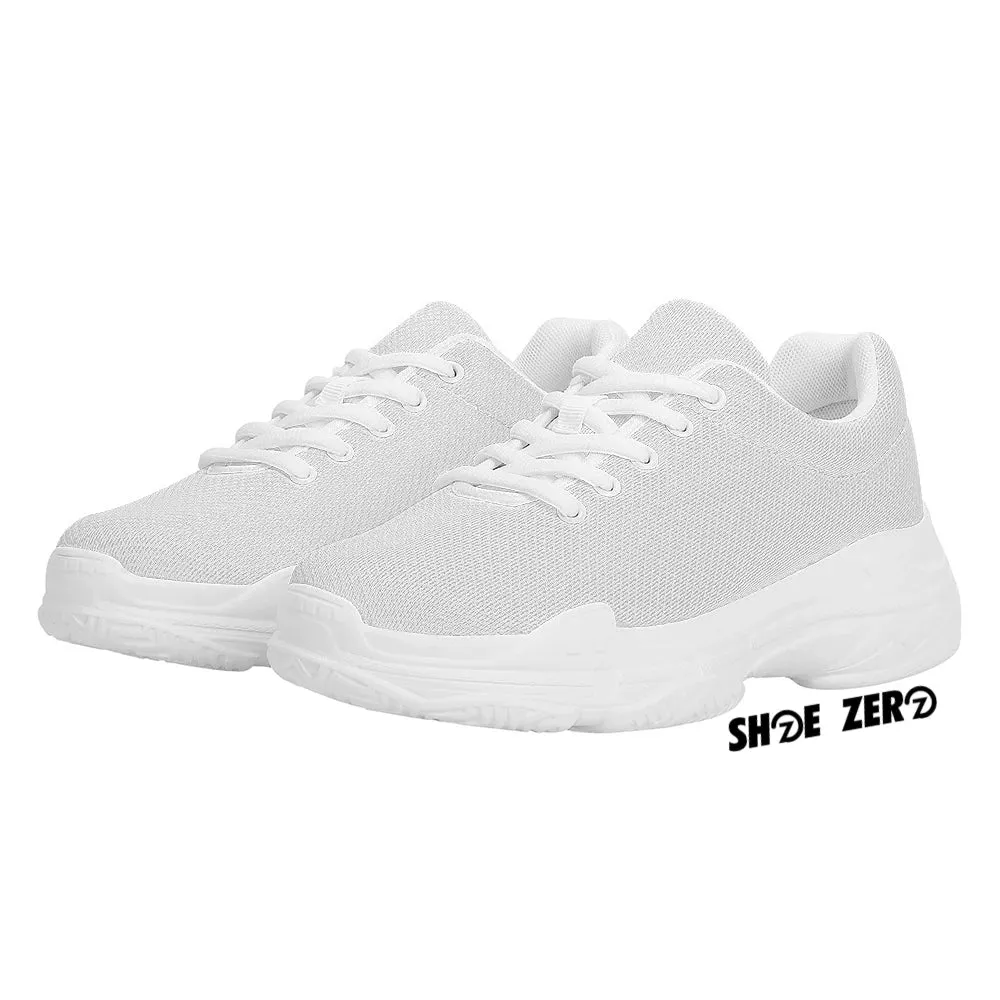 Customizable Chunky Sneakers (White)