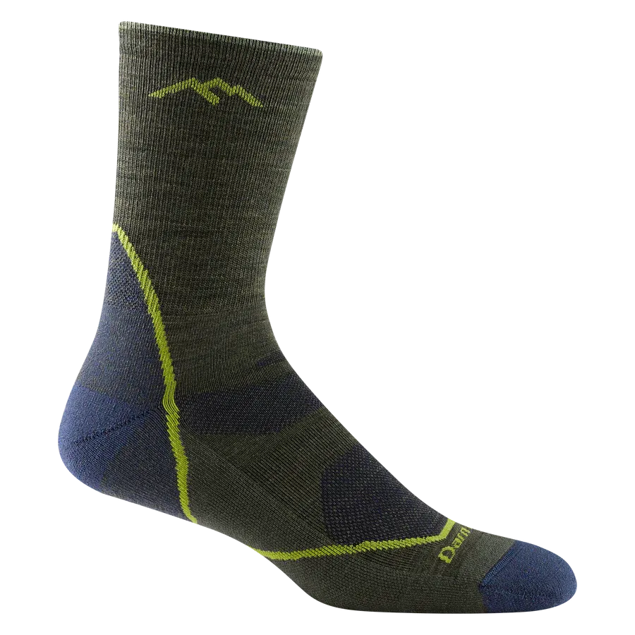 Darn Tough Light Hiker Micro Crew Lightweight with Cushion Socks