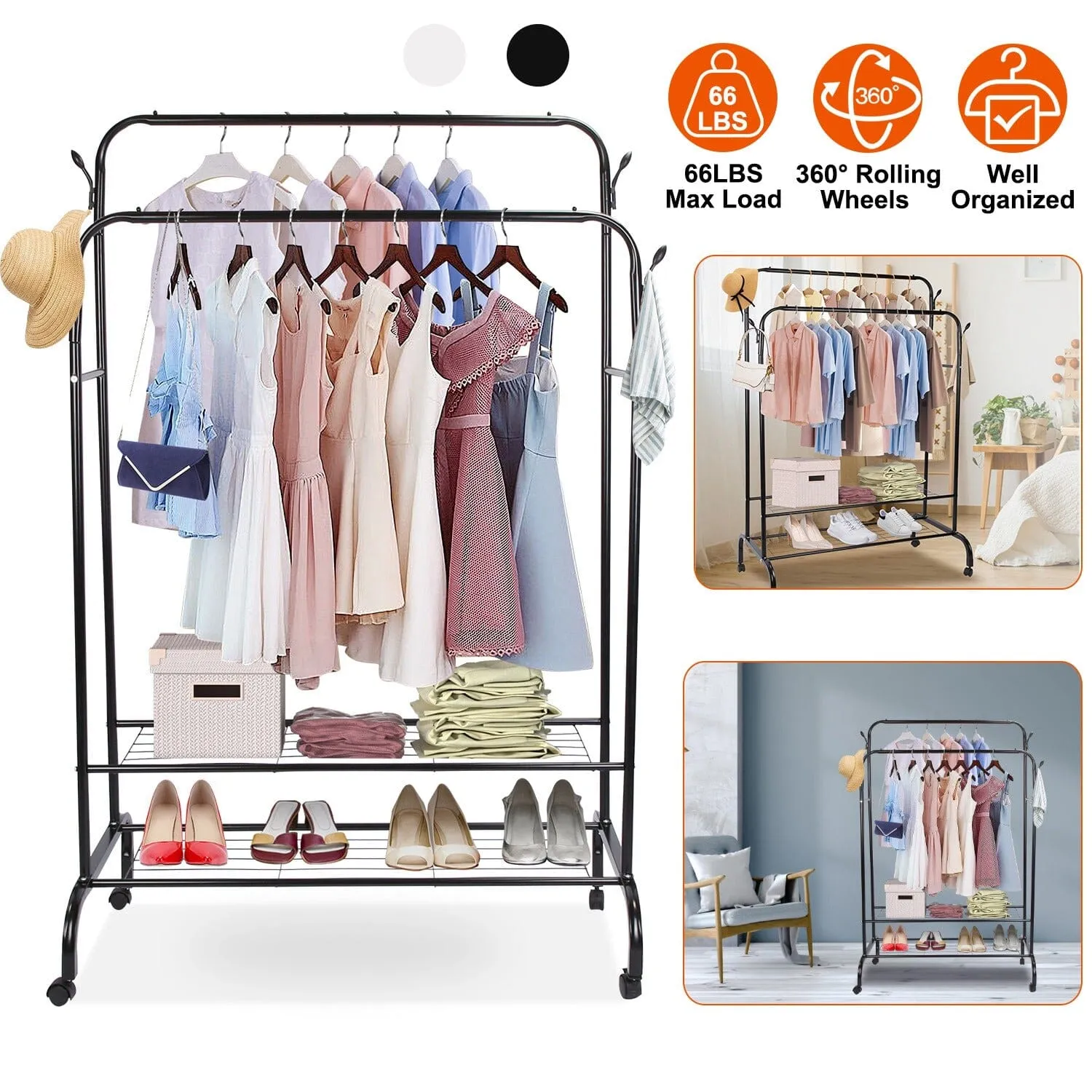 Garment Clothing Hanging Rack