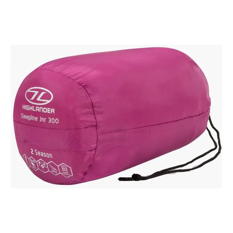 Highlander Sleeping Bag Sleepline Junior Pink