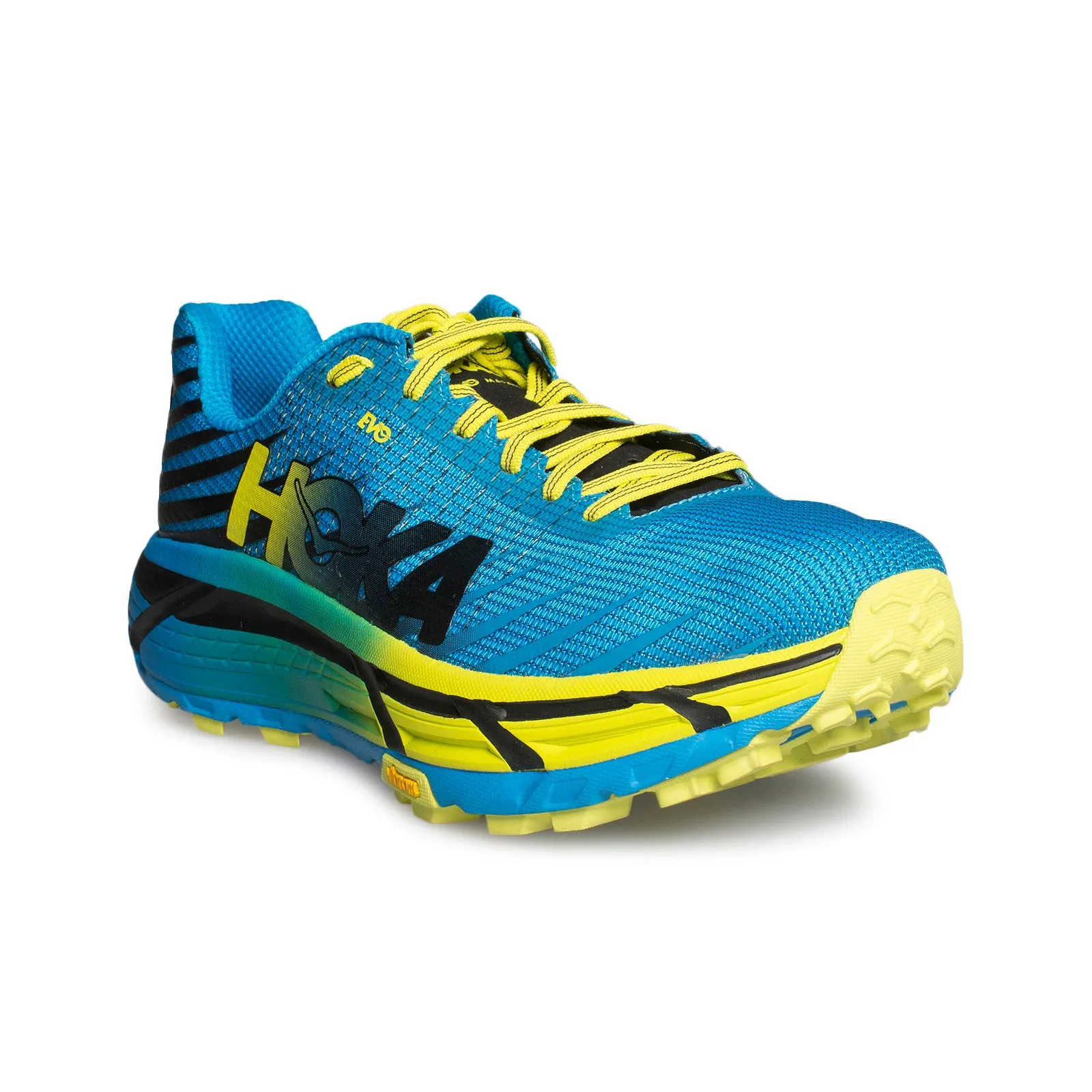 HOKA Evo Mafate Cyan / Citrus Running Shoes - Men's