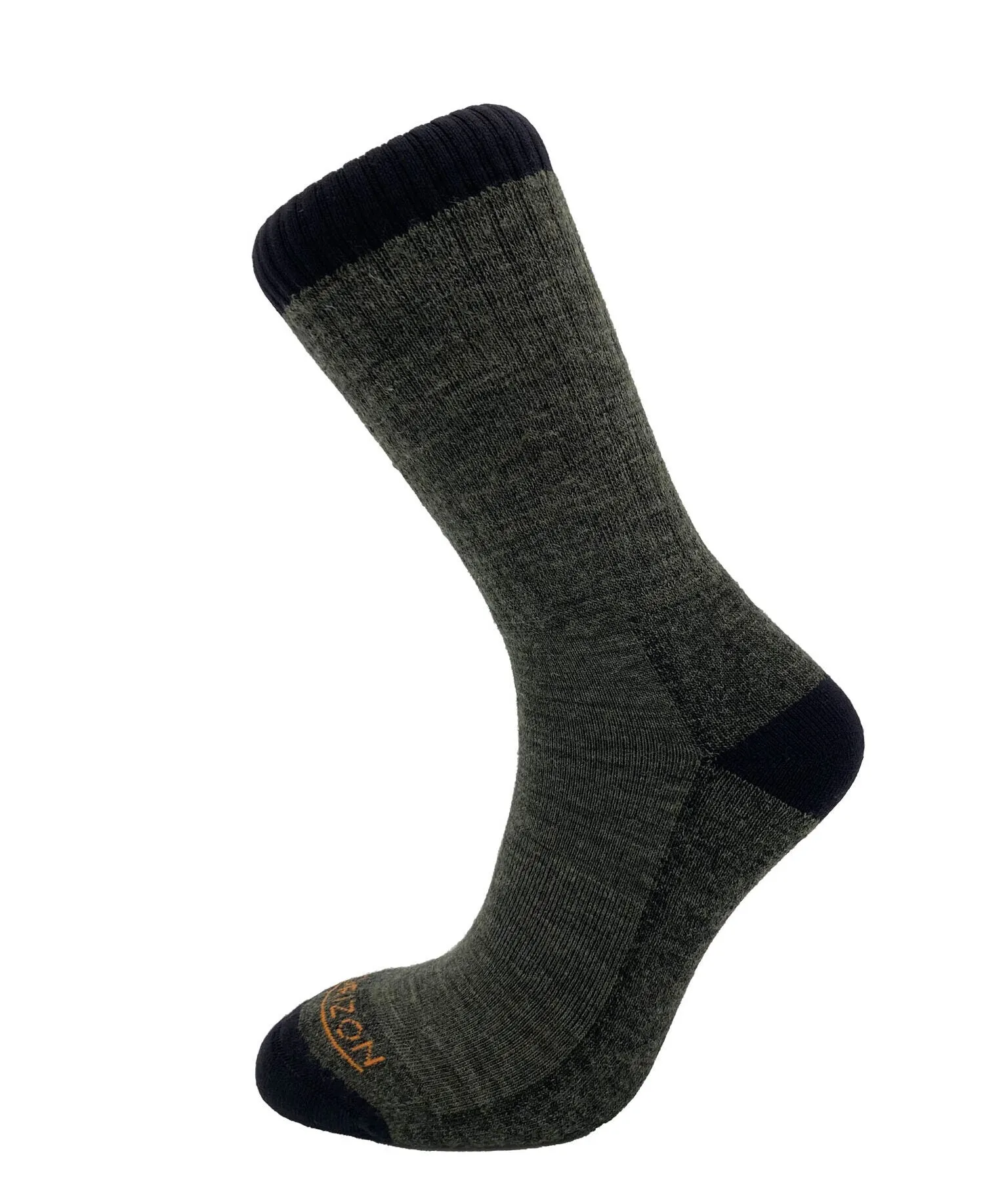 Horizon Socks Men's Premium Merino Micro Crew Hiking Socks