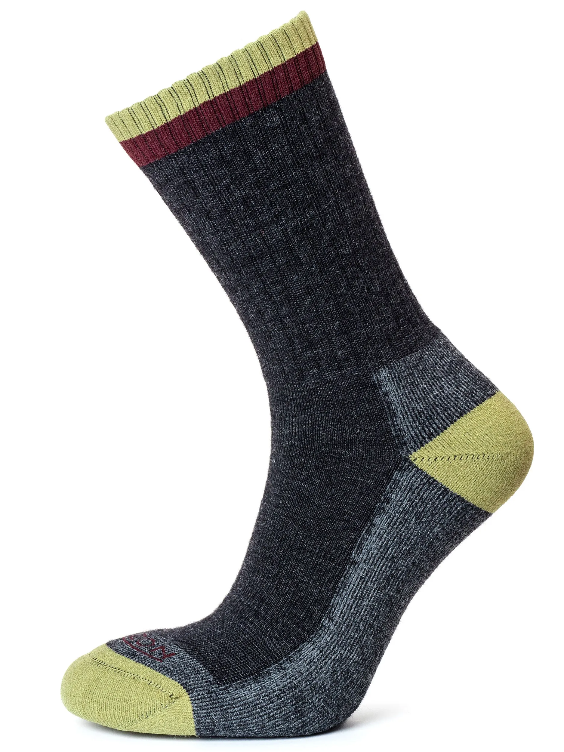 Horizon Socks Men's Premium Merino Micro Crew Hiking Socks