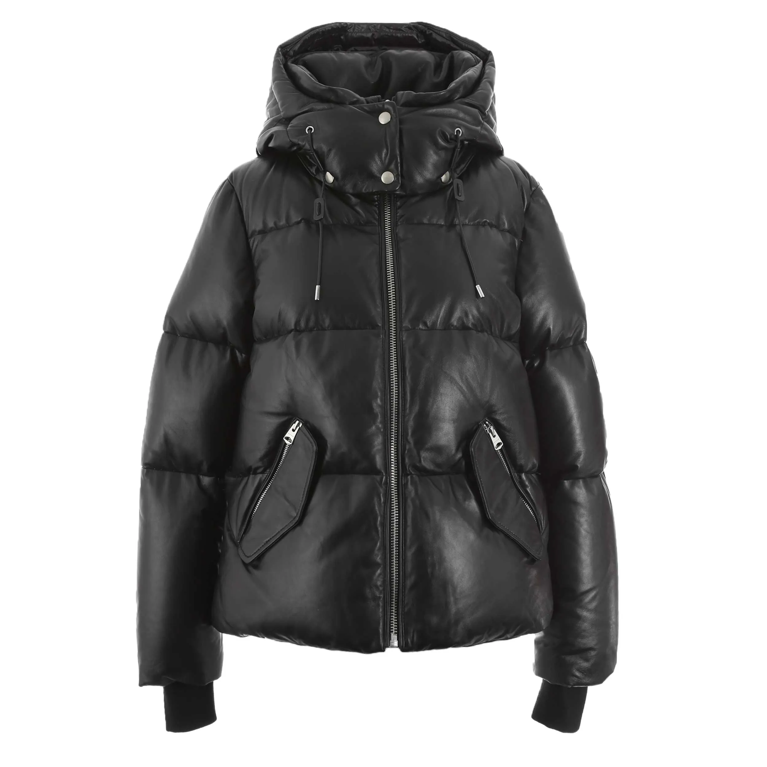 Mackage Miley L Ladies Leather Jacket in Black