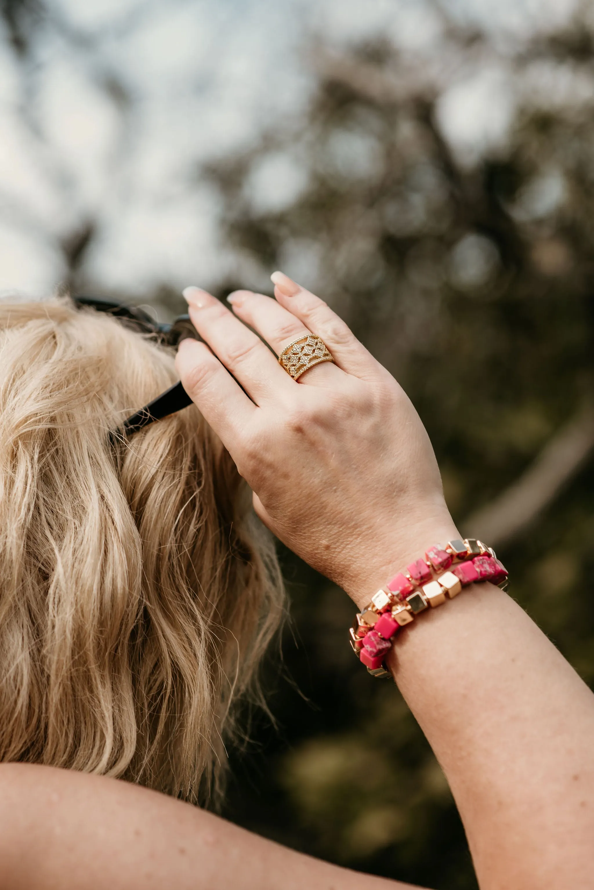 Marbled Bracelet Set