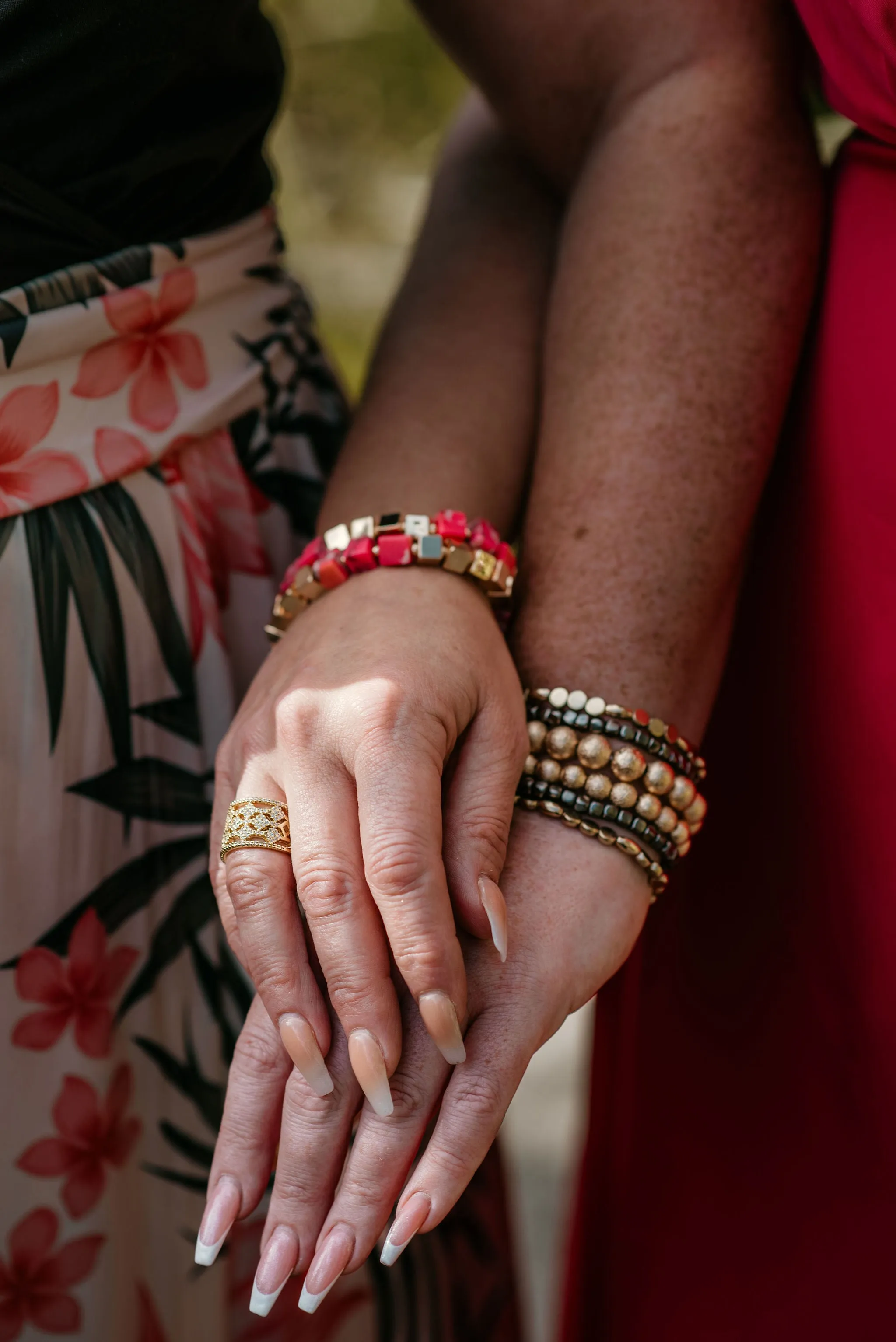 Marbled Bracelet Set