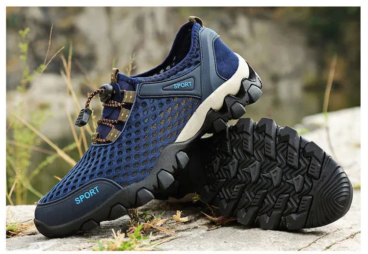 Men's and Women's Mesh Outdoor Hiking Shoes