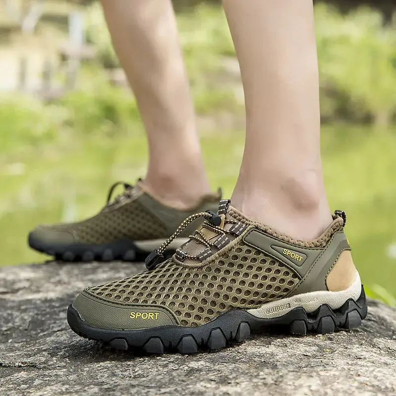 Men's and Women's Mesh Outdoor Hiking Shoes