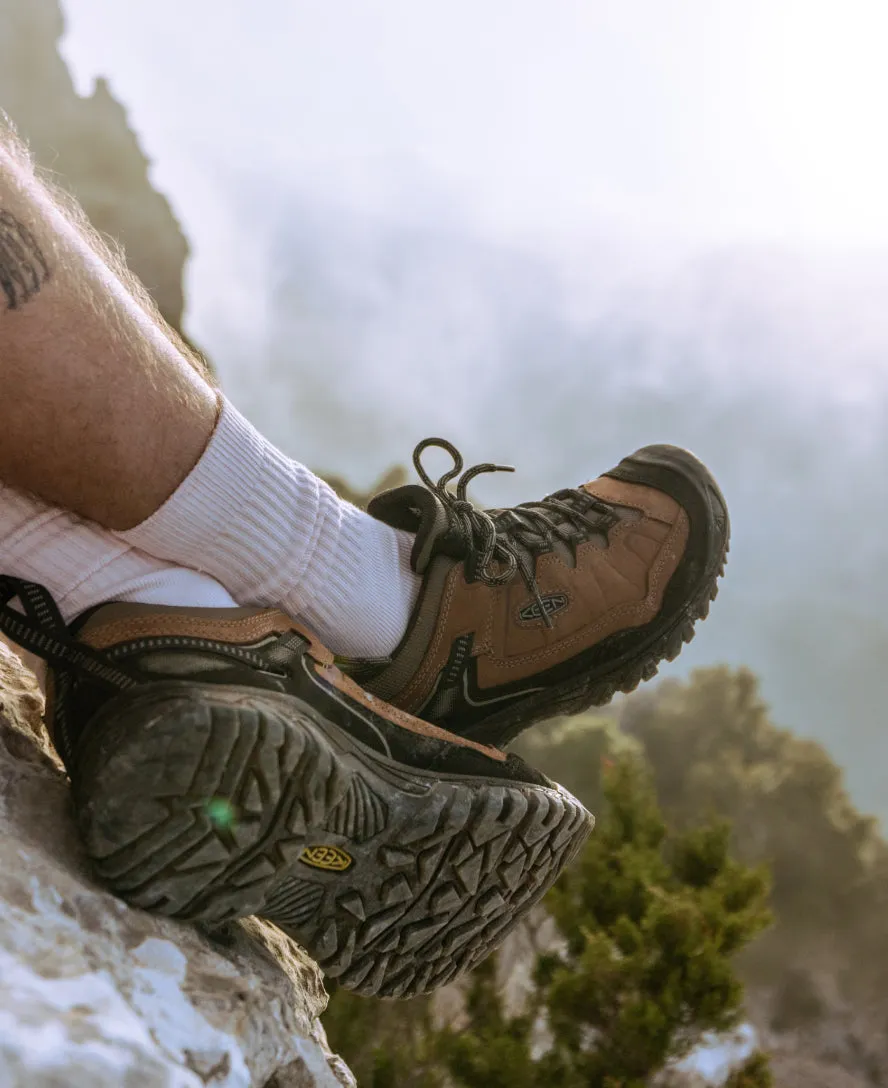 Men's Targhee IV Waterproof Hiking Shoe  |  Sea Turtle/Roasted Pecan