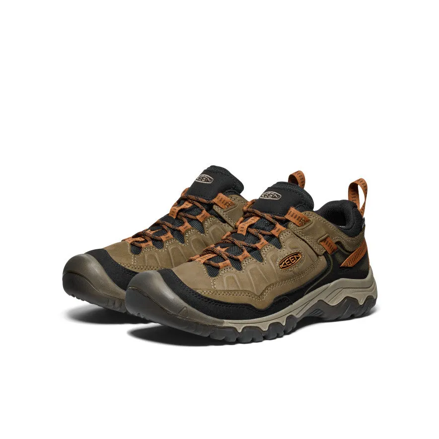 Men's Targhee IV Waterproof Hiking Shoe  |  Sea Turtle/Roasted Pecan