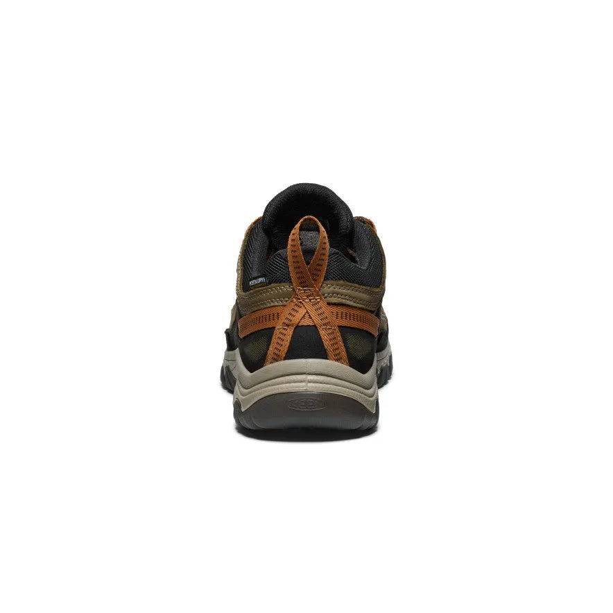 Men's Targhee IV Waterproof Hiking Shoe  |  Sea Turtle/Roasted Pecan