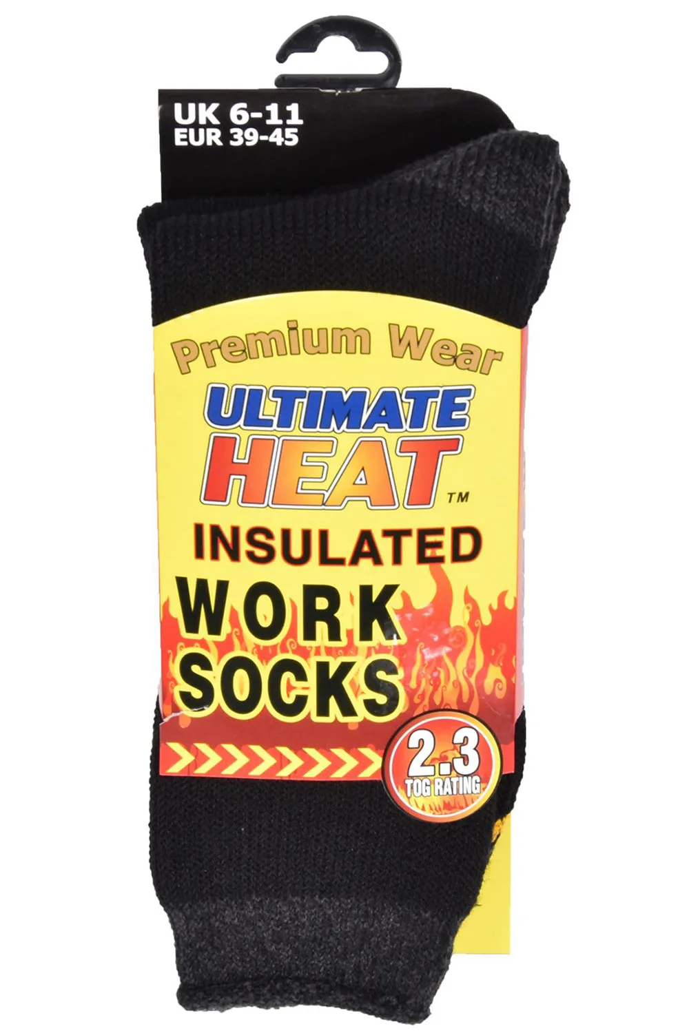 Mens Ultimate Heat Insulated Work Socks