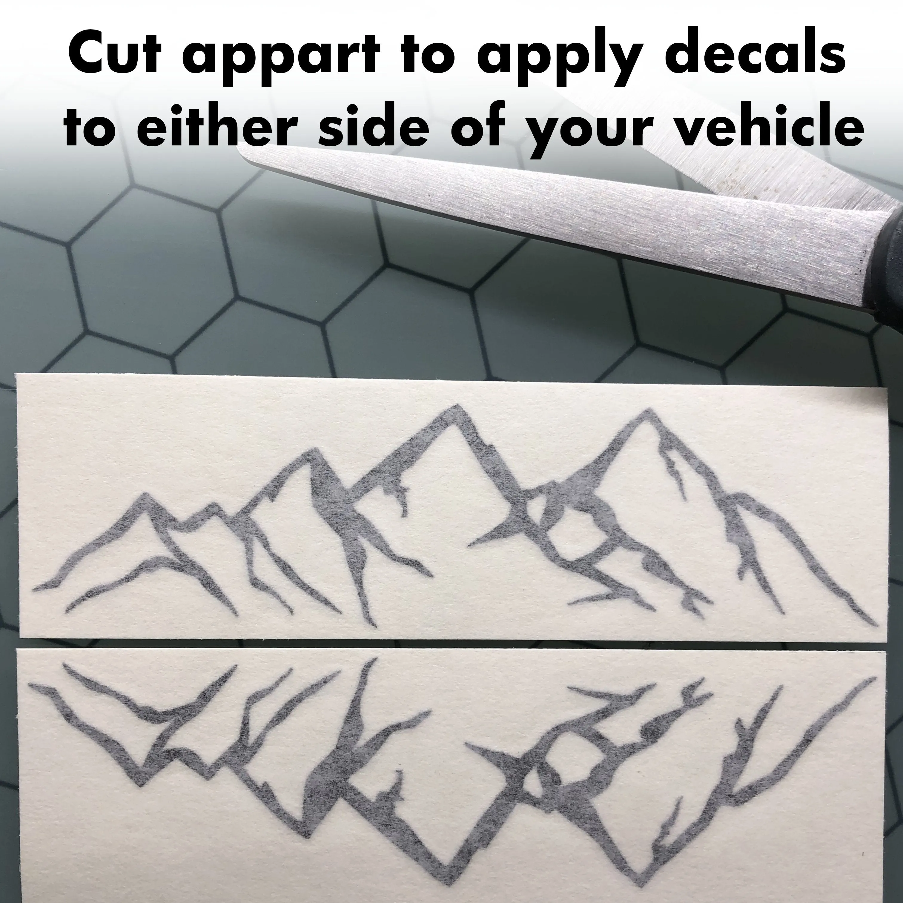 Mountain Decal Set