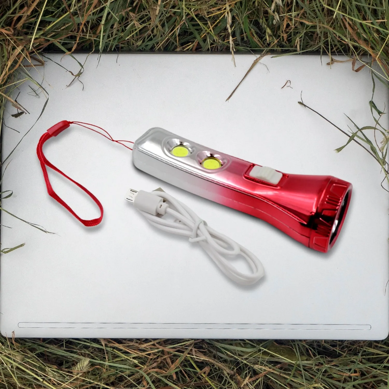 Multi Functional 3 LED Torchlight / Flashlight (1 Pc)