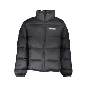 Napapijri Black Polyamide Men Jacket