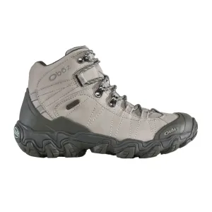 Oboz Bridger Mid B-DRY Hiking Boot (Women) - Frost Gray