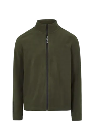 Oneill Jacks Full Zip Fleece Mens Forest Night