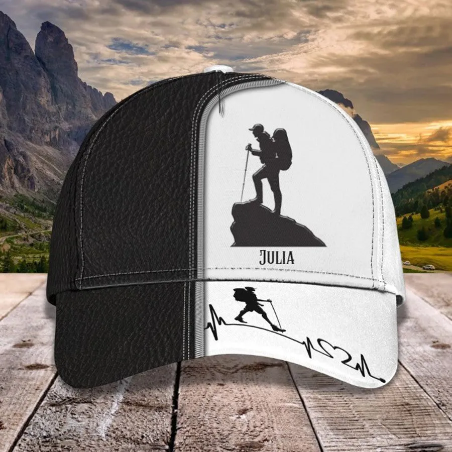 Personalized Hiking 3D Cap for Boy, Forest Pattern Hiking Hat for Boyfriend Birthday