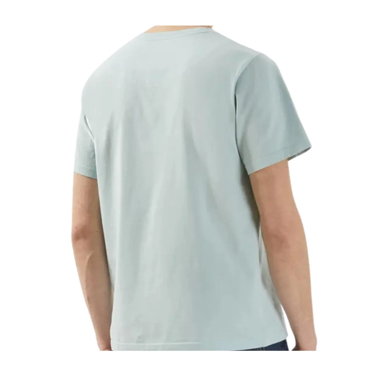 Pretty Green Beach Vinyl Sky Blue T-Shirt