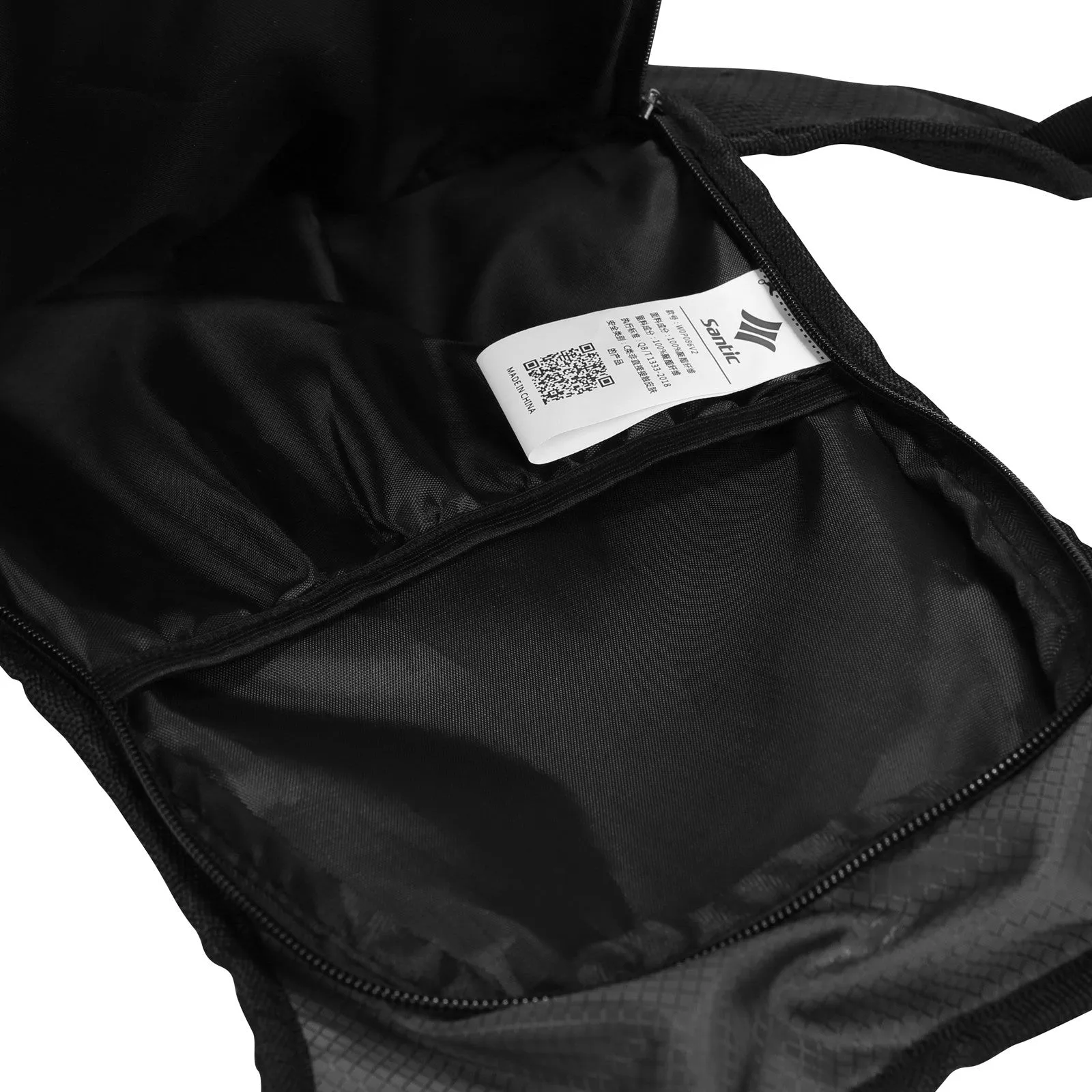 Santic Black Cycling Backpack Light Small