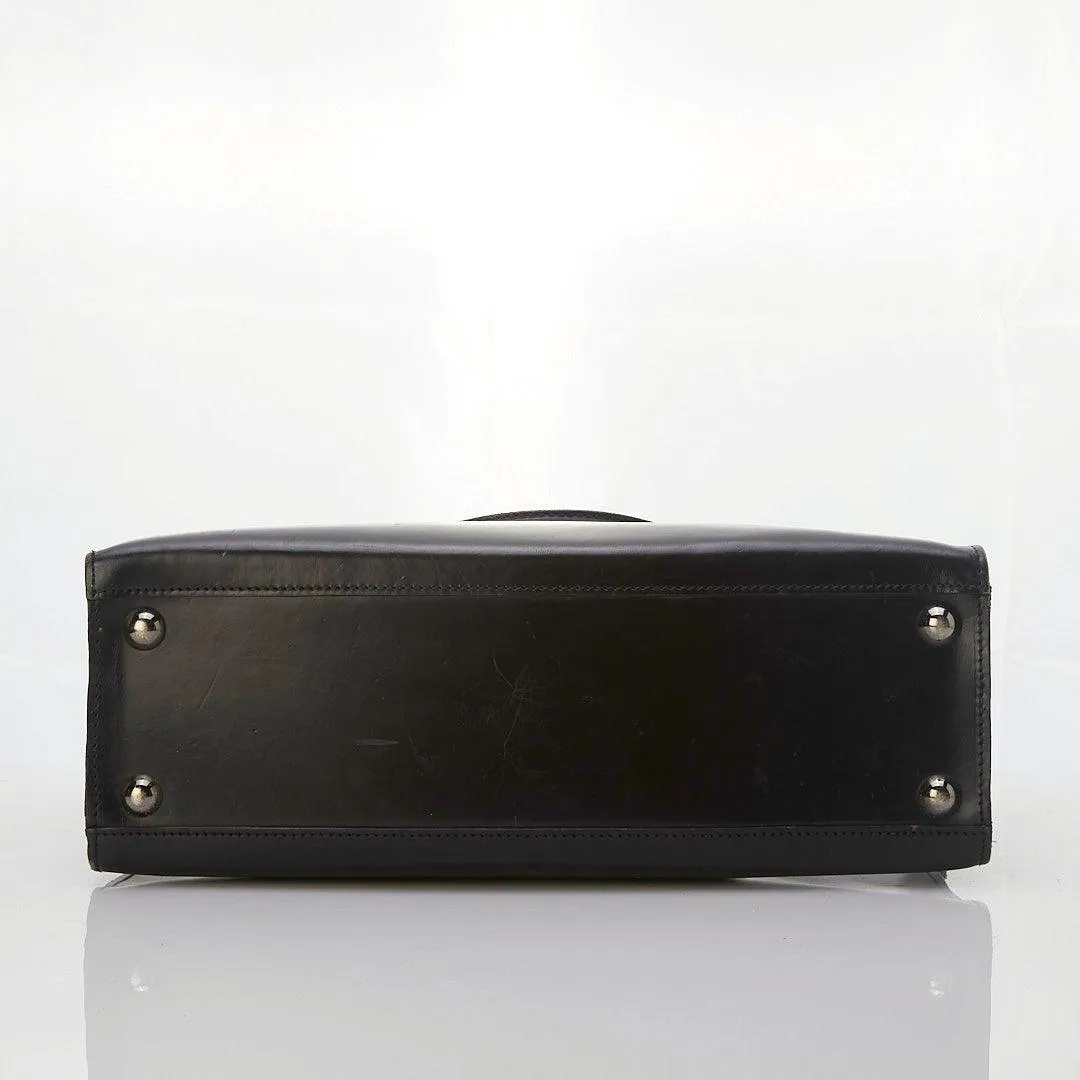 Tanner Krolle Leather Black Weekend Bag