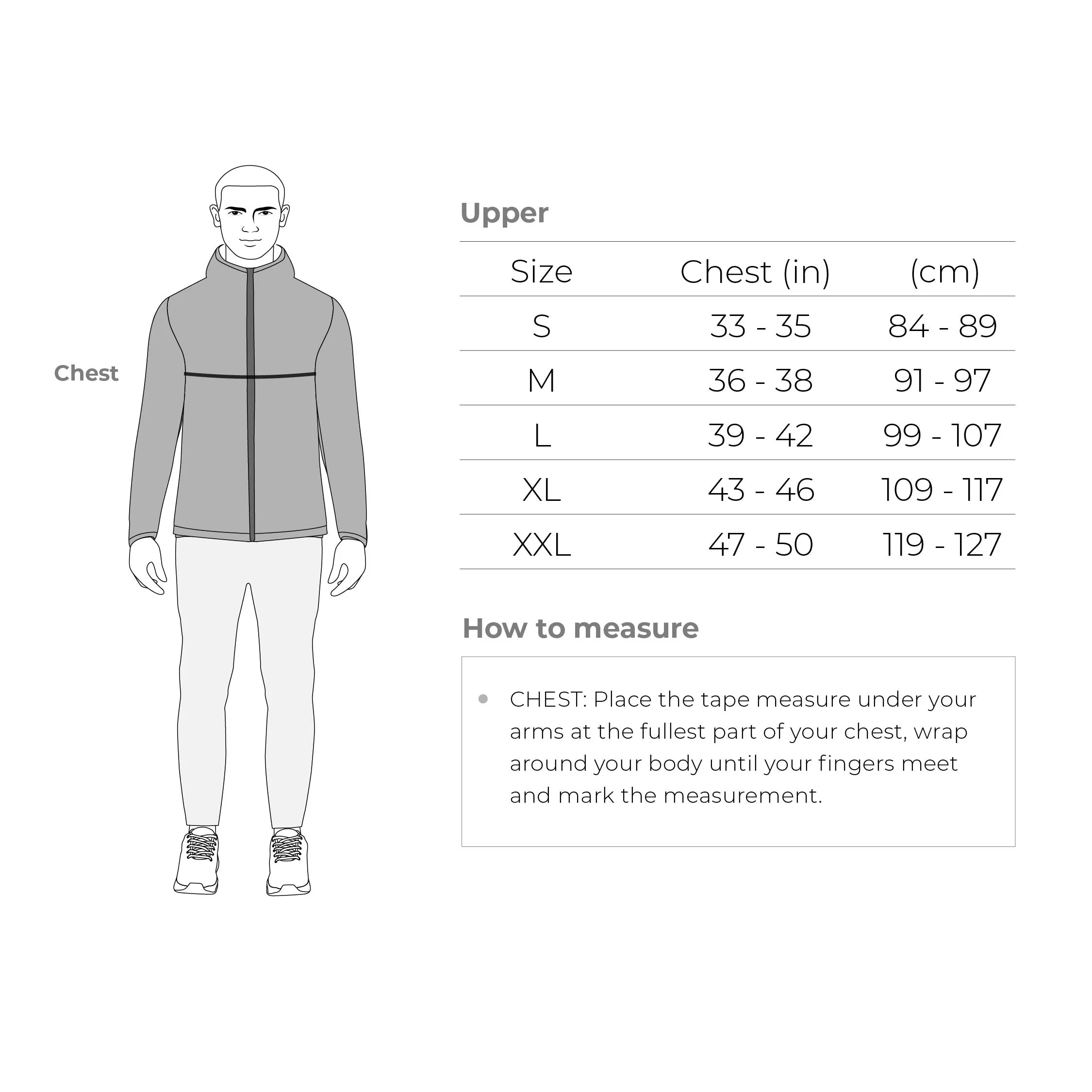 Tripole Men's Winter Jacket 5°C Comfort - Trekking and Daily Use | White