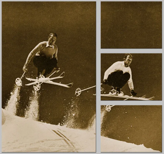 Vintage Ski Photo - The Big E