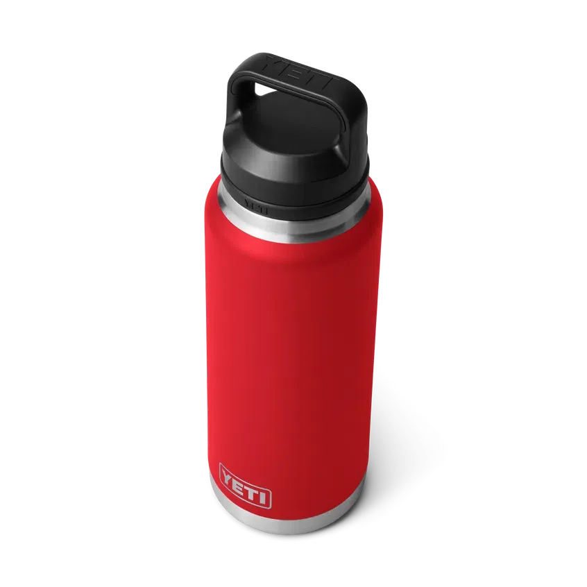 YETI Rambler 36 OZ 1 L  Bottle With Chug Cap - Red